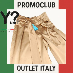 Дамски панталон YNOT? , размер 40, 100% полиестер, карамел, YNOT?, Италия